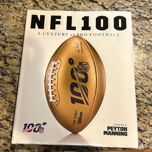 NFL 100 A Century of Pro Football coffee table book